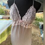 Victoria's Secret WOMENS Victoria Secret Large Elegant Lace Trim Nightgown Photo 0