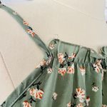 Boutique Frilly Floral Crop Top Photo 8