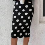 Moa Moa MOA Black and White Polka Dot Skirt Photo 0