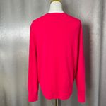 J.Crew Cashmere Sweater Classic Fit Long Sleeve Pink Women's Size L Size L Photo 4