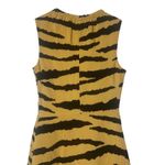 Proenza Schouler  Tiger Print Tiered Crepe Dress Photo 5