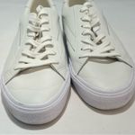 Madewell  Sidewalk Low-Top Sneakers in Leather white womans US 10M Mens US 8.5 Photo 6