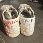 Soludos  Women’s Embroidered Cosmic Trip Leather Sneakers - US 6 Photo 1