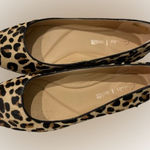 Clarks Grace Piper Cow Hair Leopard Print Flats NWT Size 7 Photo 0