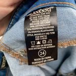 BLANK NYC  Second Skin Skinny Jeans Raw Hem Photo 4