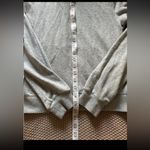 Nike  Womens Hoodie‎ Sweatshirt Short Cropped Gray Size Xsmall Photo 6