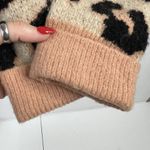 4Sienna Size L Cardigan Sweater Leopard Animal Print Open Front Knit Soft Casual Size L Photo 5