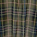 Signature Studio  Shirt Women‎ Large Green Plaid Sheer Popover Office Casual Photo 5