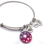 ALEX AND ANI Alex And‎ Ani 2019 Women's Cosmic Star It Brush Charm Expandable Bangle Bracelet Photo 1