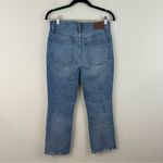 Madewell  Cali Demi Boot Medium Light Wash Bootcut Jeans Size 28 Photo 4
