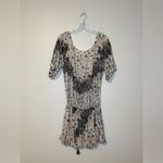 Poupette St Barth Off Shoulder Printed Flowy Beachy Romper Lightweight Sz S White Photo 0