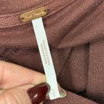 Free People  Ruby Jacket Pink Burgundy Fleece Shacket Sz Small Oversized Boho Photo 2