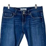 Vigoss Jeans Capri Cuffed 8” Mid Rise Flap Pockets Medium Blue Juniors Size 9 Photo 2