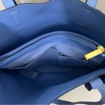 joy & iman  Tassel Chic Leather Handbag with Fabric Photo 7