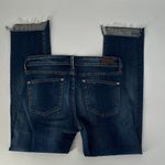 Anthropologie Anthro Pilcro Parallel Step Up Hem Mid Rise High-Low Straight Leg Jeans size 28 Photo 8