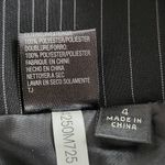 Isabella Demarco Black Pinstripe Pencil Skirt NWT Size 4 Black Striped Skirt Photo 5