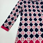 Eliza J  Abstract Dress Size 4 Pink Navy White Photo 3