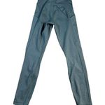 Athleta  Ultimate Stash Pocket High-Rise Workout Leggings green see flaw to butt Photo 2