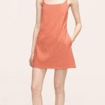 Rebecca Taylor Stretch Linen Open Back Skirted Romper In Carnelian Size 4 Photo 0