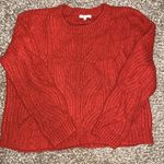 Madewell  Sweater burnt orange woman size LARGE Photo 0