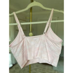 Juicy Couture Pink Logo Sports Bra 2X Y2K Gym Pilates Barre Workout Quiet Luxury Photo 2