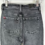 BDG Kick Flare High Rise Crop Jeans Washed Black Size 24 Photo 4