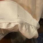 Parker BLACK Roxanne Strapless Dress Womens 16 Off White Satin High Low Gown Photo 7