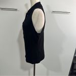 Michael Stars  Size 1X Black Norah Sleeveless Polo Shirt NWT Neutral Basic Classy Photo 3