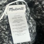 Madewell • NWT Marled Cozy Knit Beanie in Black White Grey Marled Photo 4