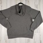 Bella Canvas NWOT Bella + Canvas Heathered Grey Fleece Pullover Hoodie Women's Unisex Large Photo 8