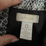 Chico's Nylon Oversized Snake Print Windbreaker Hoodie Jacket Sz 4 Photo 5