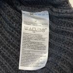 Gap  Chunky Black Knit Sweater Hoodie Size Medium Photo 4