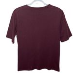 ZARA  Royal Trending graphic illustration maroon relaxed t-shirt size S Photo 3