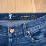 7 For All Mankind Josefina Slim Boyfriend Jeans Medium Wash Size 28 Photo 2