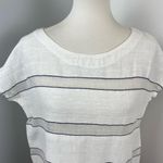Lemlem  Nautical Shora Striped Short Sleeve Lagenlook Womens Top Small Handmade Photo 1