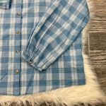 Madewell Ruffle Neck Top in Cowell Plaid Photo 4