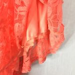 Reborn J  Lace Bottom Scoop Neck Tank Top Size Medium Photo 2