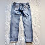 Miss Me  Easy Skinny Jeans Medium Wash Embellished Easy Access Pocket Sz 31💛 Photo 1