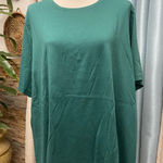 Lands' End Teal relaxed fit Short Sleeve Women's Tee Photo 0