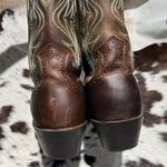 Ariat 15834 Legend Square Toe Brown Pull On Leather Cowboy Boots - 9B A22 Photo 7