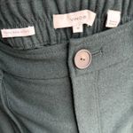 Vince . Flannel Wide Leg Wool Blend Cargo Pant Trouser Sea Onyx Size 10 Photo 2