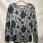 Per Se Women’s Floral Soft Long Sleeve Top Photo 0