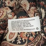 Nili Lotan  x Target Brown Multicolor Paisley Print Pattern Mini Slip Dress S Photo 2