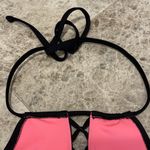 PINK - Victoria's Secret PINK Victoria’s Secret High Neck Cage Front Halter Crop Swim Top XS Photo 10