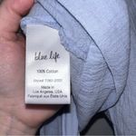 Blue Life  Planet Blue Wrap Cropped Kimono Summer Top Medium Photo 10