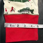 NWT Hatley Little Blue House Christmas Jumpsuit Pajama L One Piece Ugly Sweater Red Size L Photo 14