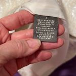 Taylor vintage cream & silver wiggle dress w/ gorgeous faux stones on front EVC Size 2 Photo 6