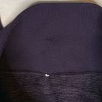 Lululemon  Deep Purple Heathered Pattern Leggings Sz S? M? Ribbed Sides *flaw Photo 5