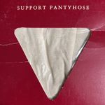 Hanes Alive Vintage Full Support Control Top Pantyhose Size E Pearl New Photo 2