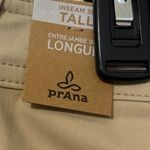prAna NWT Khaki Stretch Zion Mid Rise Pants Size 4 T Tall Photo 7